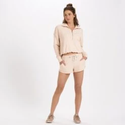 Sunnyside Half Zip | Alabaster -Chic Warp Sales VW246ABR 5 86e634bd 6502 4511 9fe0 799041e5a522