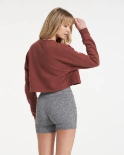 Restore Crop Crew | Cedar 10 Restore Crop Crew | Cedar -Chic Warp Sales VW259CED 0323