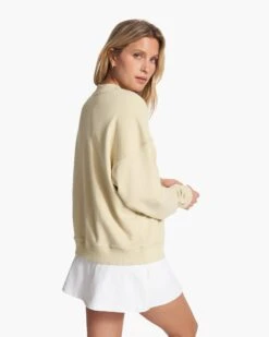 Sedona Crew | Seed -Chic Warp Sales VW278SED FA23 W ECOMM fleece BACK TOPS 9