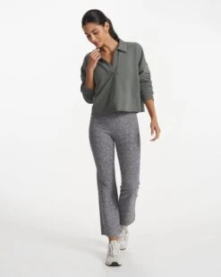 Sedona Polo | Dusty Pine -Chic Warp Sales VW290DST SP23 W ECOMM FLEECE DETAIL 3404 1x1 667f54c3 8d96 458a 835d 43f73601d978