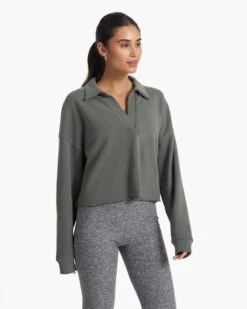 Sedona Polo | Dusty Pine -Chic Warp Sales VW290DST SP23 W ECOMM FLEECE FULL 3313 1x1 66204097 0122 460f a8c9 63c3546e8329