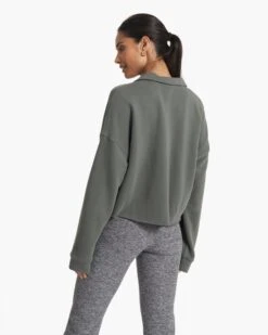 Sedona Polo | Dusty Pine -Chic Warp Sales VW290DST SP23 W ECOMM FLEECE TOPS 3400 1x1 1bb4f646 9531 4901 9933 85d25ac786a5