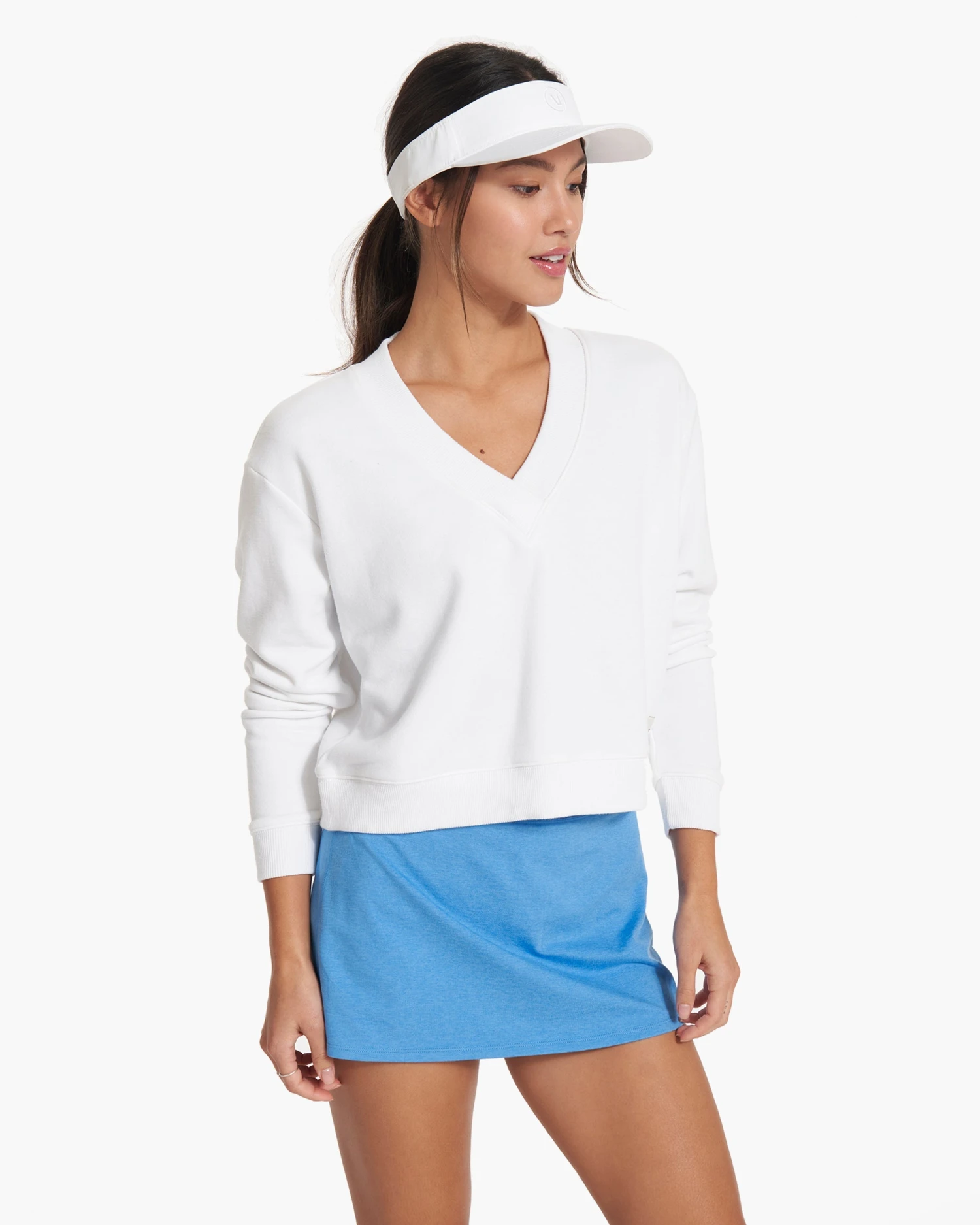 Sedona V Neck | White 4 Sedona V Neck | White - Image 2