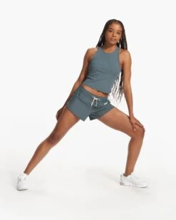 Clementine 4" Short 2.0 | Lake -Chic Warp Sales VW3004LAK FA23 W ECOMM SHORTS FULL 3