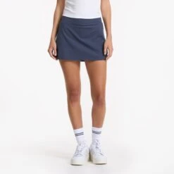 Halo Performance Skirt | Azure Heather