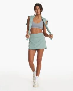 Halo Performance Skirt | Celery Heather 11 Halo Performance Skirt | Celery Heather -Chic Warp Sales VW3006HLE SP23 W ECOMM SKIRTS FULL 1358 1x1 c675d87e f25b 4ae0 9b02 411e901041fe