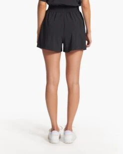 Villa Romper | Black -Chic Warp Sales VW3056BLK FA23 W ECOMM SHORTS FULL 2