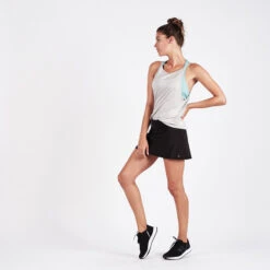 Revolve Performance Skirt | Black -Chic Warp Sales VW337BLK 2