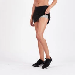 Revolve Performance Skirt | Black -Chic Warp Sales VW337BLK 4