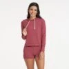 Halo Essential Hoodie | Desert Rose Heather 2 Halo Essential Hoodie | Desert Rose Heather -Chic Warp Sales VW339HDR 2722
