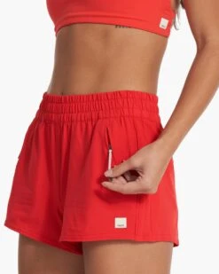 Dash Short | Vermillion -Chic Warp Sales VW367VER SP23 W ECOMM SHORTS BOTTOM 3366 1x1 fd106820 fe1e 4e4c 9d30 3fd19f7f090b