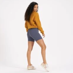 Rib Studio Short | Azure -Chic Warp Sales VW376AZR 5 a5f86370 75ef 42ab 97da c96680dcee23