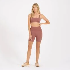 Rib Studio Short | Terracotta -Chic Warp Sales VW376TER 4