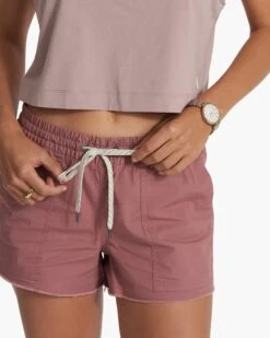 Vintage Ripstop Short | Marsala -Chic Warp Sales VW385MAR SP23 W ECOMM SHORTS 2036 DETAIL 1x1 2c239c14 6d8c 440a a8ad e764cdd5380f