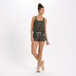 Clementine Romper | Oregano Rainforest -Chic Warp Sales VW387ORF 4
