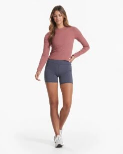 Studio Pocket Short | Azure -Chic Warp Sales VW390AZR 01487