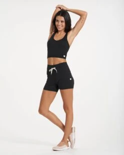 Halo Vintage Short | Black Heather -Chic Warp Sales VW391HBK 1012