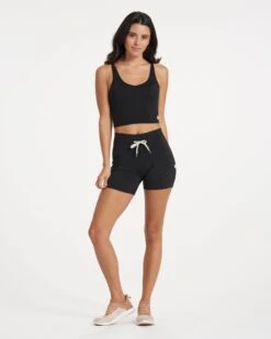 Halo Vintage Short | Black Heather -Chic Warp Sales VW391HBK 1069