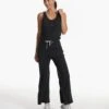 Falls Jumpsuit | Black Heather -Chic Warp Sales VW4004HBK SP23 W ECOMM PANTS 2311 FULL 1X1 1b881c0e 8cab 4d3e b7c2 e08b73ef833d