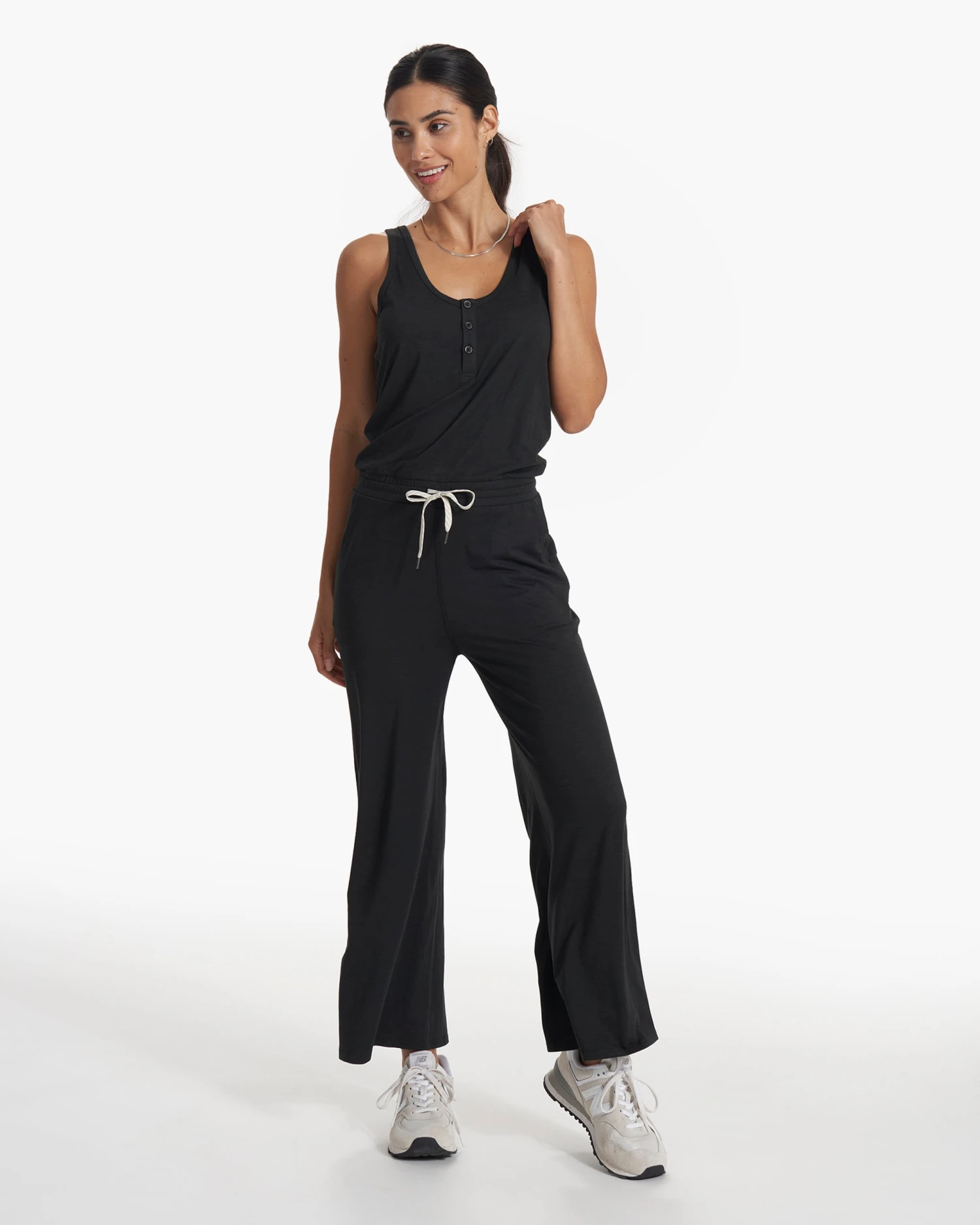 Falls Jumpsuit | Black Heather 3 Falls Jumpsuit | Black Heather