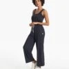 Falls Jumpsuit | Midnight Heather -Chic Warp Sales VW4004HMD FA23 W ECOMM PANTS FRONT ALT BOTTOMS 4 re touched