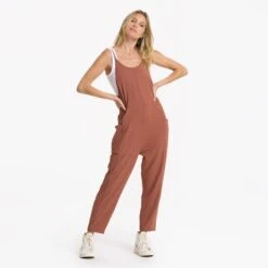 Breezy Jumpsuit | Copper Heather