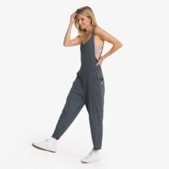 Breezy Jumpsuit | Shale Heather 11 Breezy Jumpsuit | Shale Heather -Chic Warp Sales VW4006HTS 4490