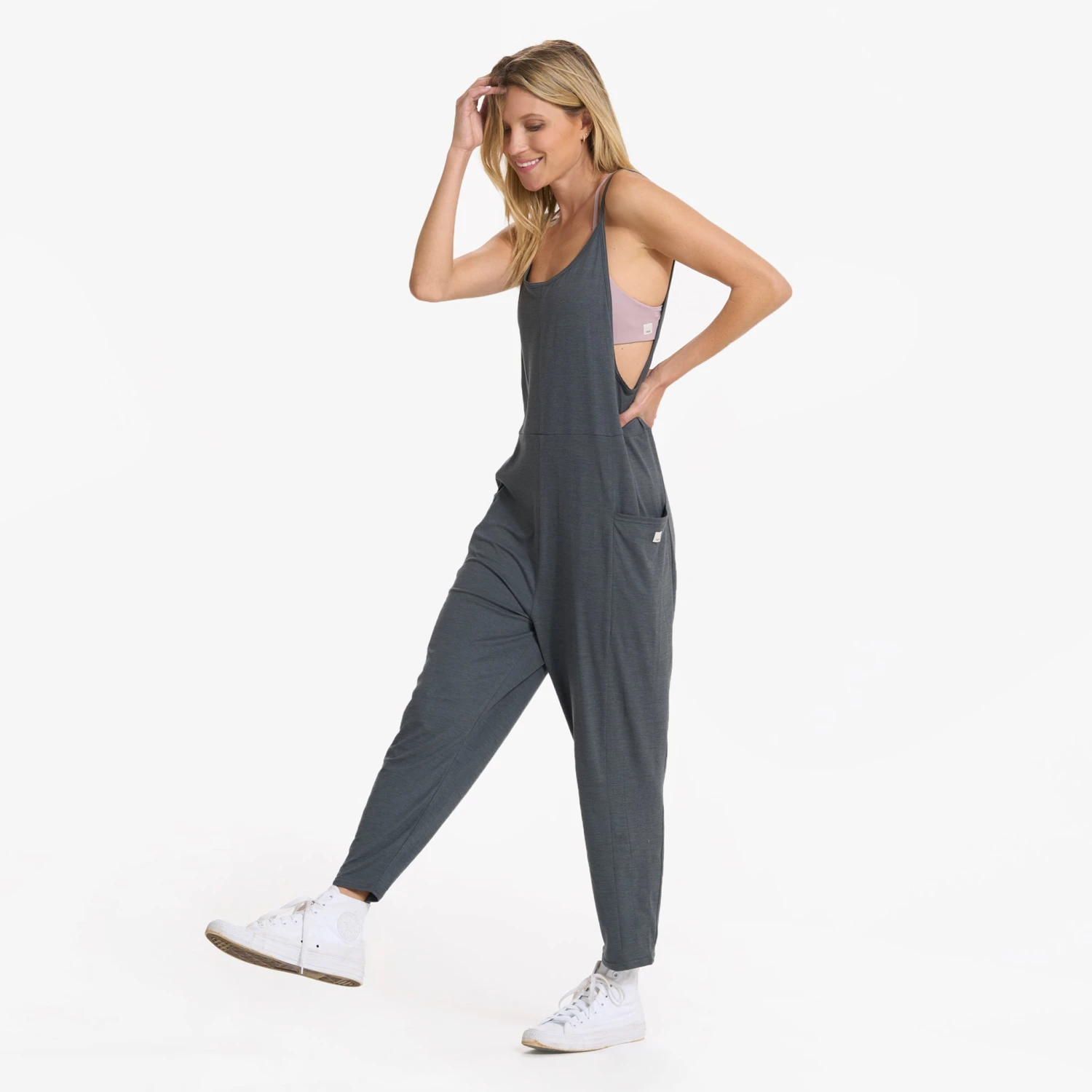 Breezy Jumpsuit | Shale Heather 5 Breezy Jumpsuit | Shale Heather - Image 3