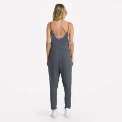Breezy Jumpsuit | Shale Heather 12 Breezy Jumpsuit | Shale Heather -Chic Warp Sales VW4006HTS 4519