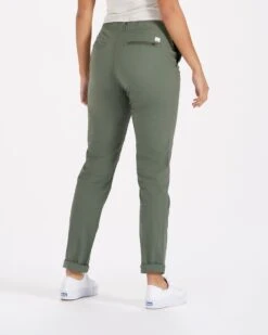 Womens Ripstop Pant - Long | Army -Chic Warp Sales VW401 LARM 3