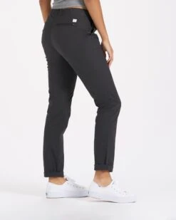 Womens Ripstop Pant - Long | Charcoal -Chic Warp Sales VW401 LCCL 3