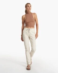 Womens Ripstop Pant-Long | Natural -Chic Warp Sales VW401 LNAT SP23 W ECOMM PANTS 3441 FULL 1x1 a1e72a03 a22f 4c9a ad0d 150161b37b44