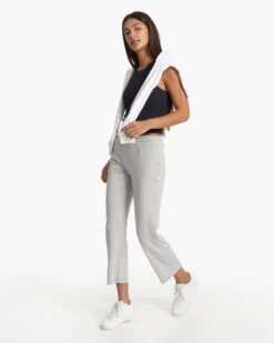 Halo Straight Leg | Pale Grey Heather -Chic Warp Sales VW4017PHG SP23 W ECOMM PANTS FULL 0226 1x1 51be4aad 35f3 49a2 9223 a94e5574120a