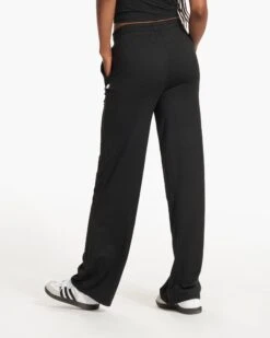 Halo Essential Wideleg - Long | Black Heather -Chic Warp Sales VW4023 LHBK FA23 W ECOMM PANTS BACK BOTTOMS 5