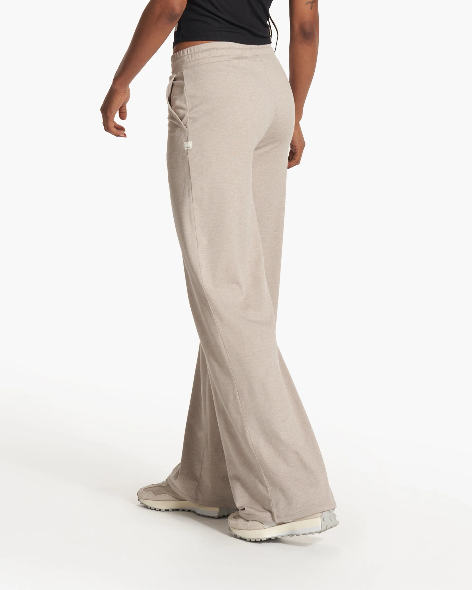 Halo Essential Wideleg - Long | Dark Salt Heather 5 Halo Essential Wideleg - Long | Dark Salt Heather - Image 3