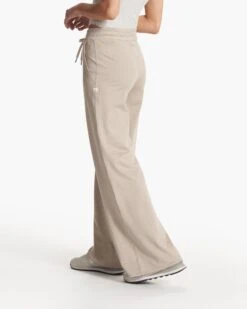Halo Essential Wideleg | Dark Salt Heather -Chic Warp Sales VW4023HDA FA23 W ECOMM PANTS BACK BOTTOMS 6