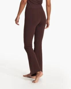Studio Flare | Mahogany -Chic Warp Sales VW4043MAH FA23 W ECOMM PANTS BACK BOTTOMS 6
