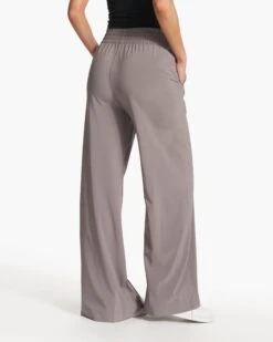 Villa Wideleg | Smoke -Chic Warp Sales VW4047SMK FA23 W ECOMM PANTS FRONT ALT BOTTOMS 6