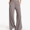 Villa Wideleg | Smoke -Chic Warp Sales VW4047SMK FA23 W ECOMM PANTS FRONT BOTTOMS 2