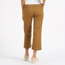 Womens Ripstop Wideleg | Tobacco -Chic Warp Sales VW416TOB 3
