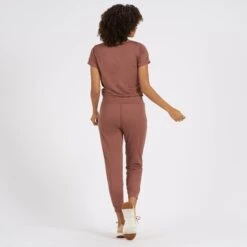 All Day Jumpsuit | Terracotta Heather 11 All Day Jumpsuit | Terracotta Heather -Chic Warp Sales VW424HTE 5