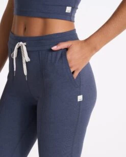 Halo Wide Leg Flare | Azure Heather -Chic Warp Sales VW425HAZ SP23 W ECOMM PANTS BOTTOM 00816 1x1 0cb88e49 484d 4681 8f25 dae95f4cc630