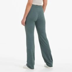 Halo Wide Leg Flare Pant | Kelp Heather -Chic Warp Sales VW425HKE 6026