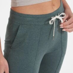 Halo Wide Leg Flare Pant | Kelp Heather -Chic Warp Sales VW425HKE 6037