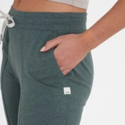 Halo Wide Leg Flare Pant | Kelp Heather -Chic Warp Sales VW425HKE 6040