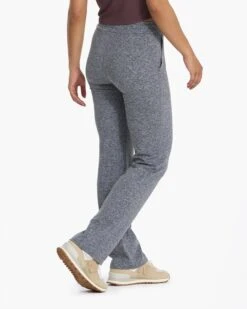 Halo Wide Leg Flare Pant | Heather Grey -Chic Warp Sales VW425HTG SP21 W ECOMM BOTTOM 3935