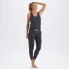Lux Jumpsuit | Charcoal Heather 2 Lux Jumpsuit | Charcoal Heather -Chic Warp Sales VW426HCC 1