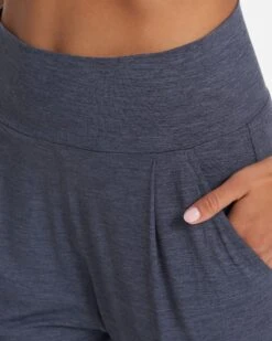 Lux At Ease Pant | Azure Heather -Chic Warp Sales VW427HAZ SP23 W ECOMM BOTTOM 03954