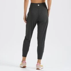 Lux At Ease Pant | Charcoal Heather -Chic Warp Sales VW427HCC 3