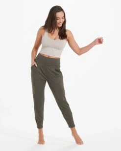 Lux At Ease Pant | Oregano Heather -Chic Warp Sales VW427HOR 6065